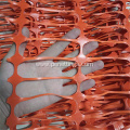 orange plastic safety debris fence netting